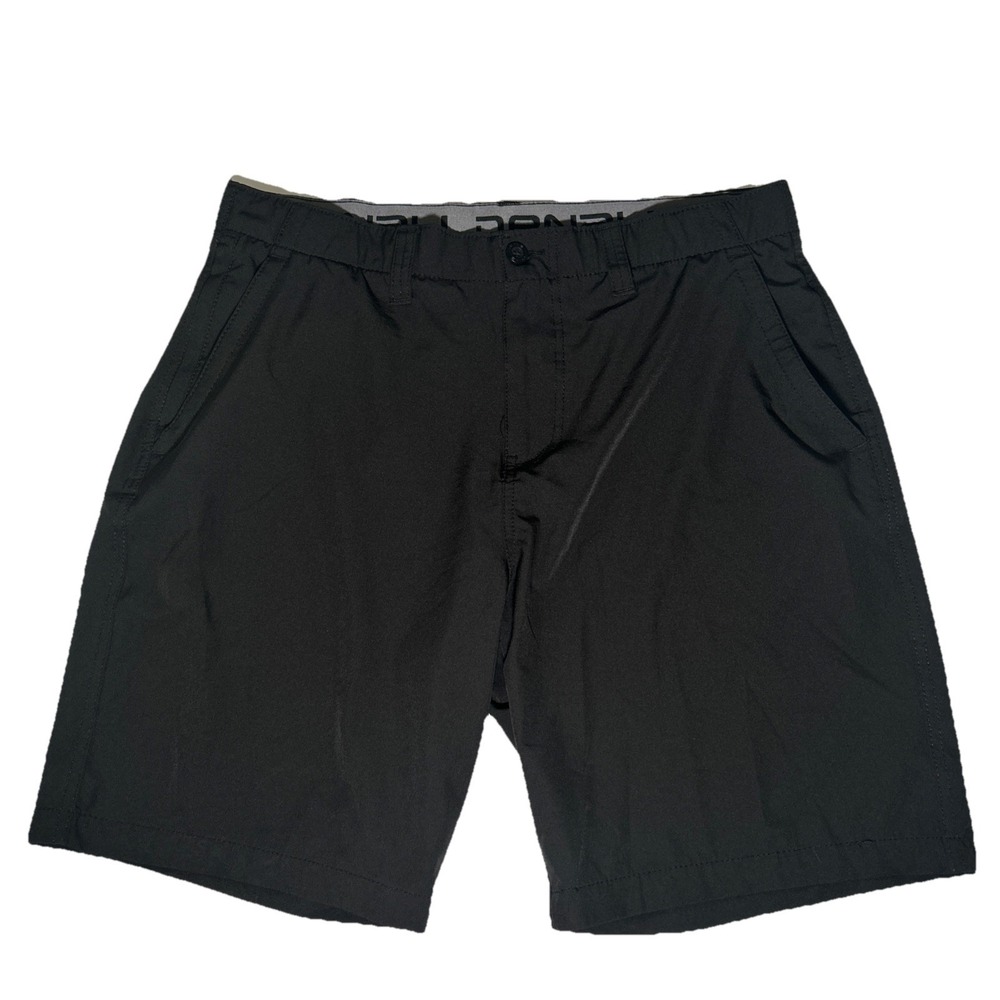 Denali Men's‎ 36 Black 4 Way Stretch 9" Hybrid Flat Front Walk Shorts Hiking
